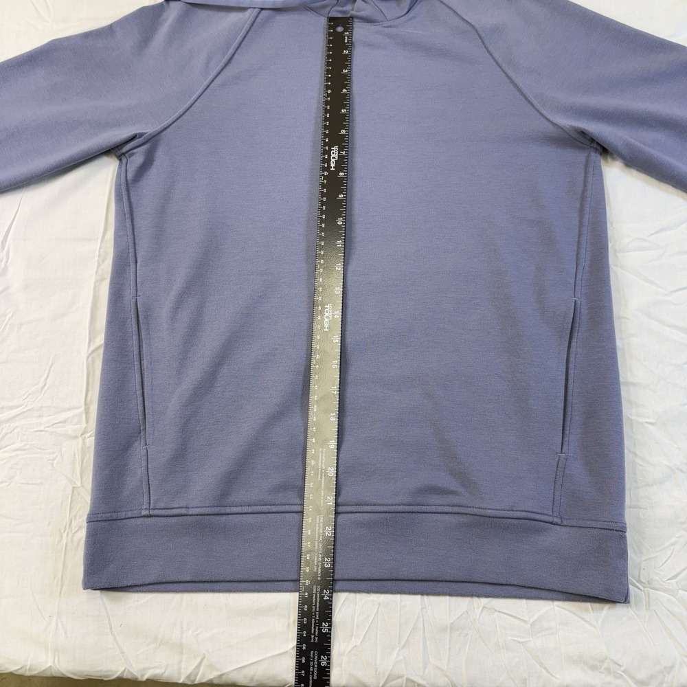 LULU LEMON Cropped Stretch Hoodie Top Gray Womens Small**. Comfort Design Detail - Picture 11 of 16